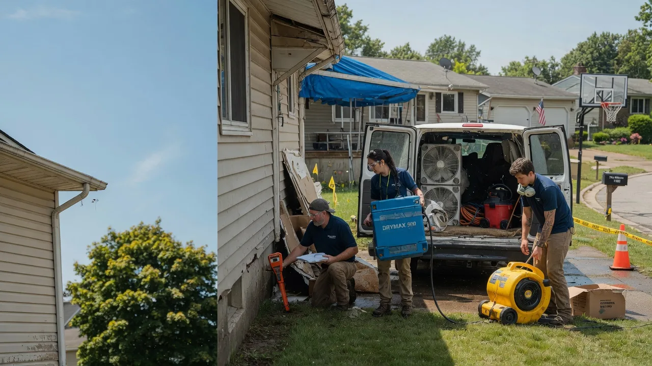 Ceiling Leak Cleanup in Belle, WV near me